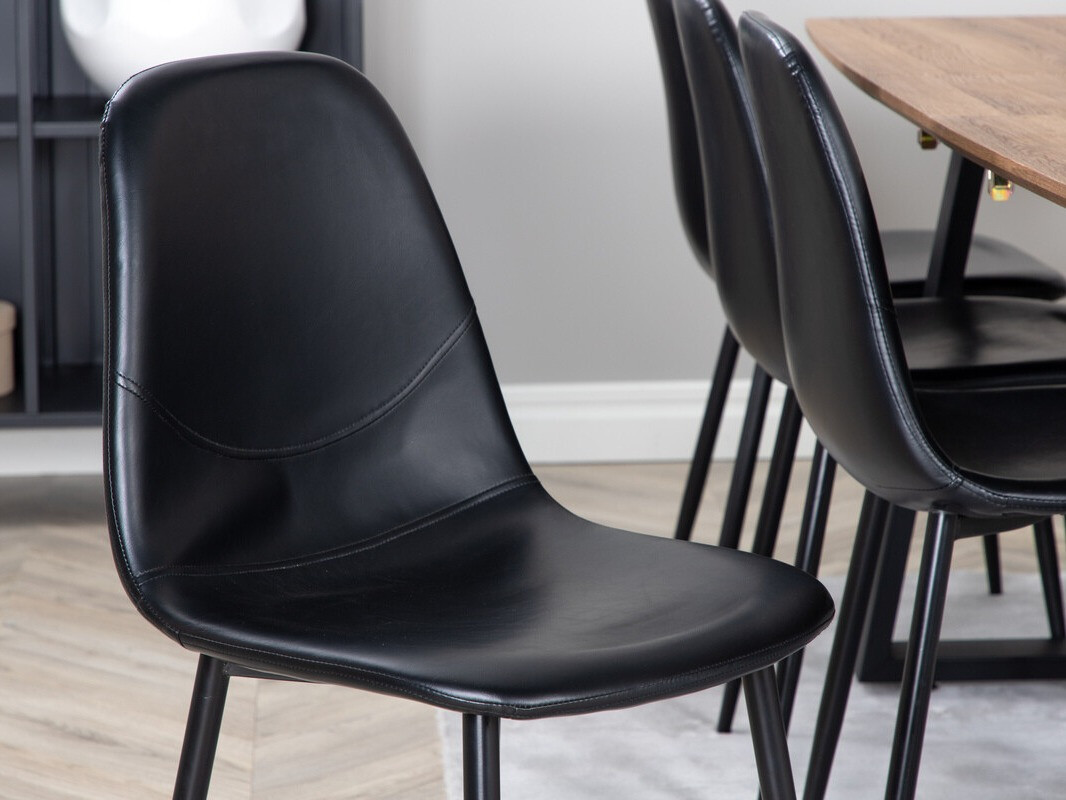 Valgomojo komplektas Dallas 331 (Juoda)