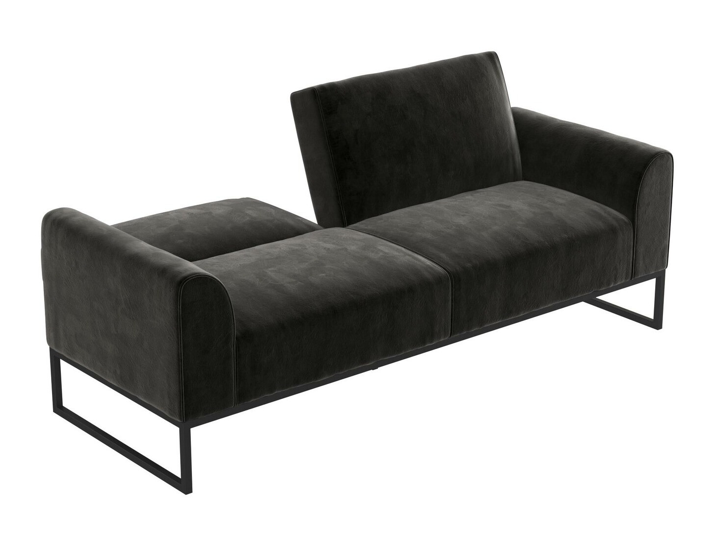 Sofa lova Tulsa 709 (Juoda)