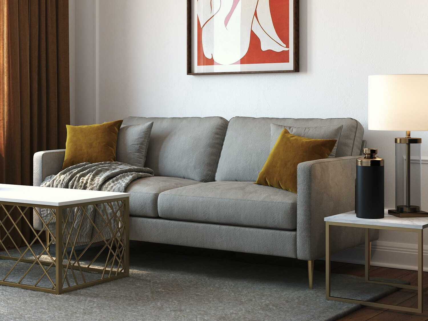 Sofa Tulsa 716 (Pilka)