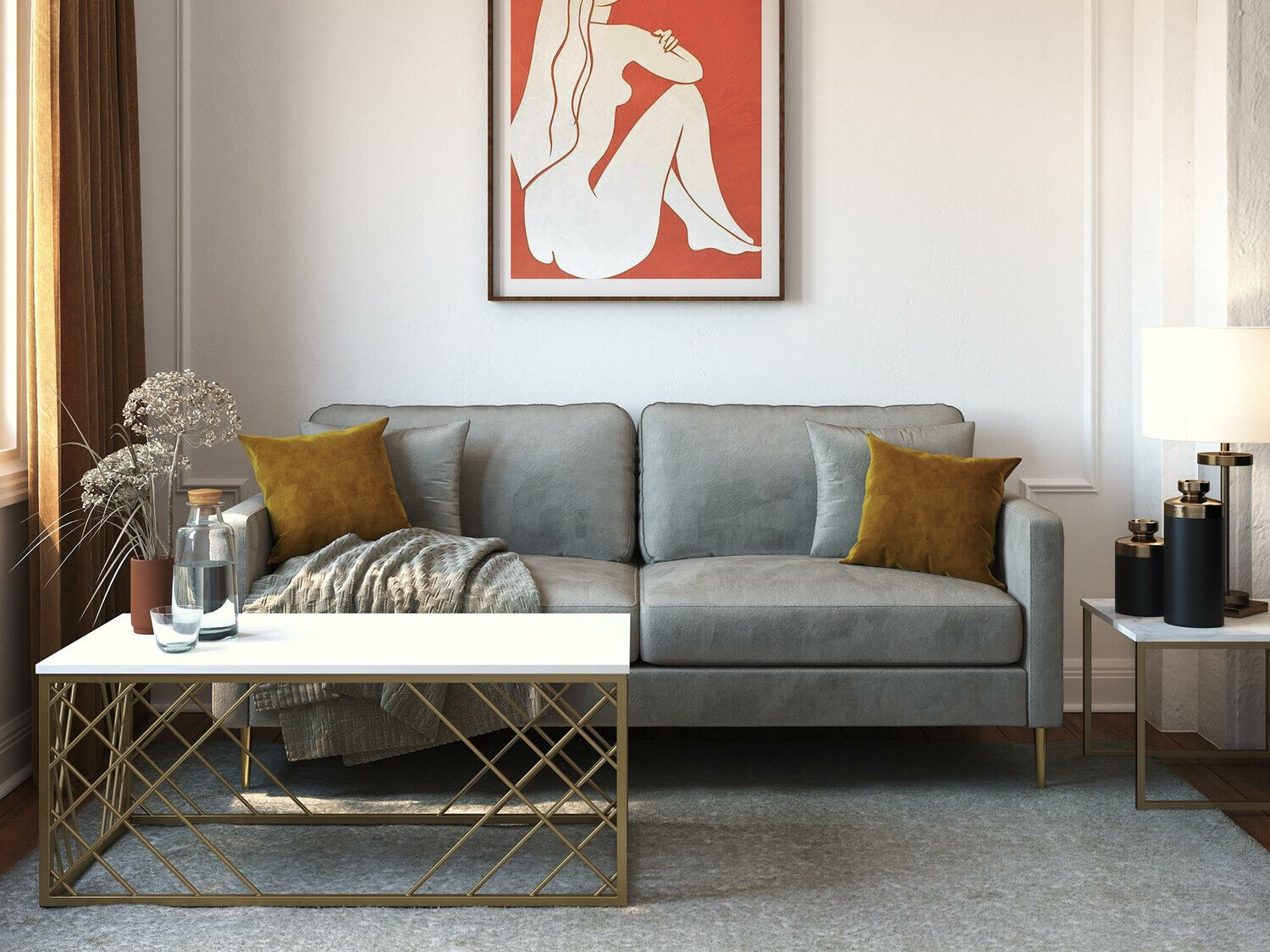 Sofa Tulsa 716 (Pilka)