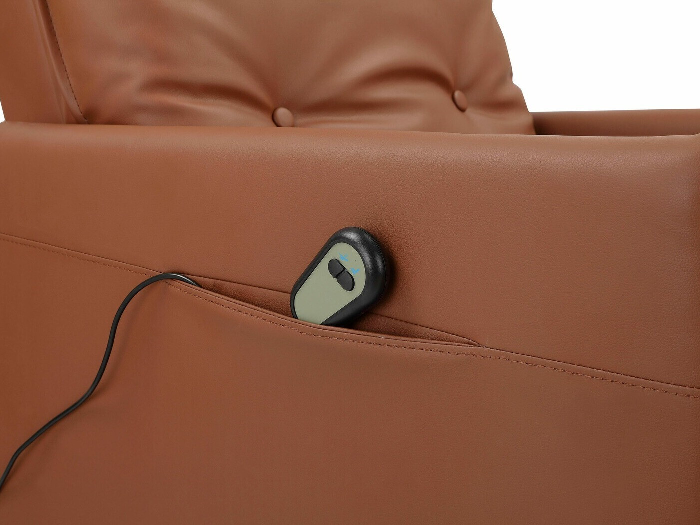 Fotelis reglaineris Denton 672 (Ruda)