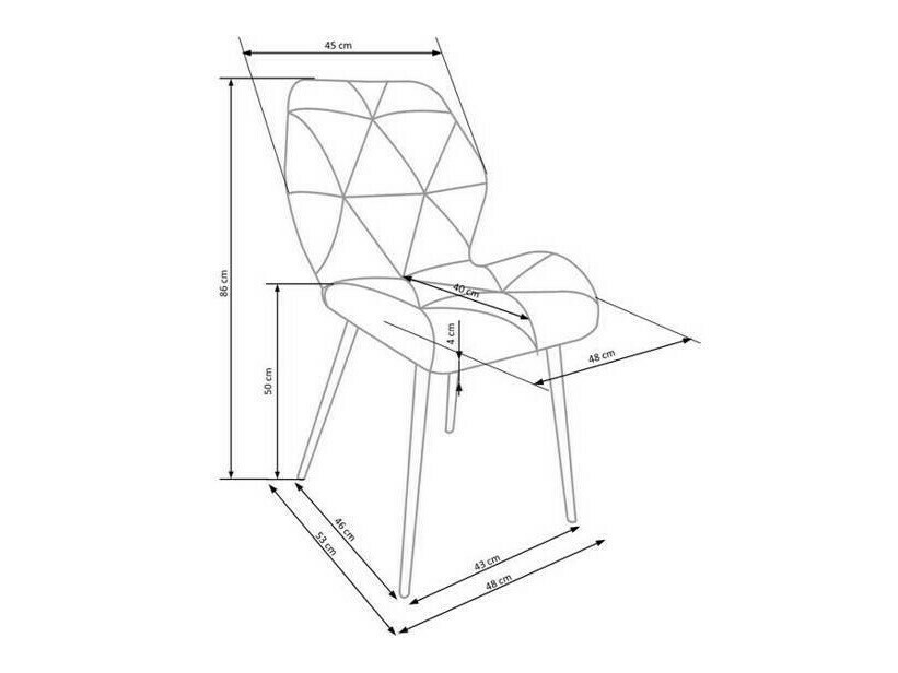 Kėdė Houston 1234 (Tamsi žalia)