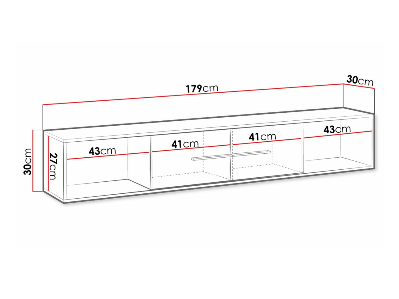 Pakabinama lentyna Avimora 108 (Graikinis riešutas)