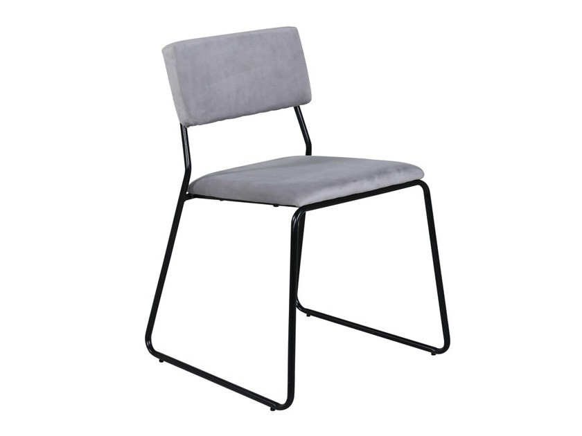 Kėdė Dallas 2613 (Šviesi pilka + Juoda)