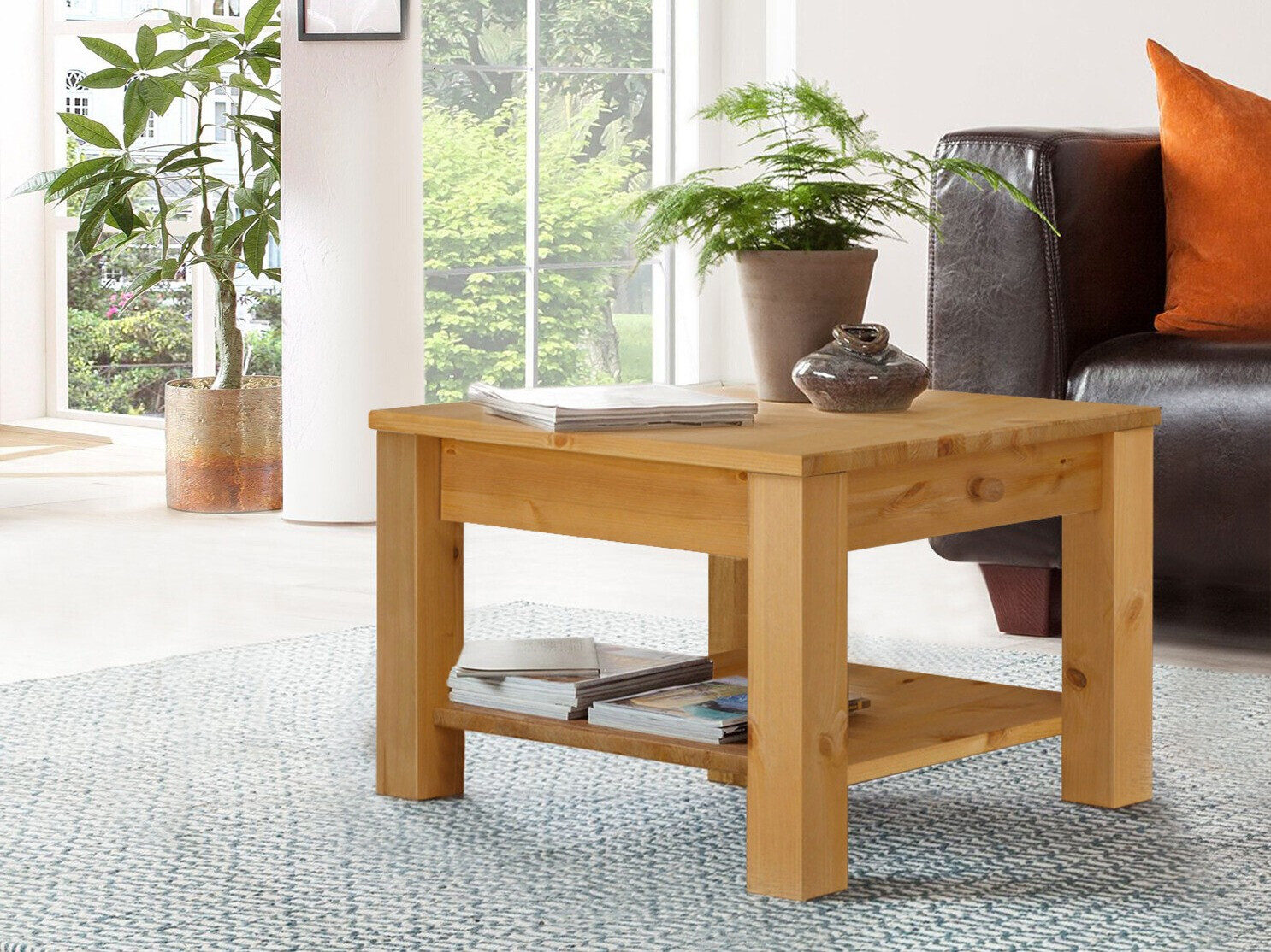 Žurnalinis staliukas Denton 753 (Pušis)