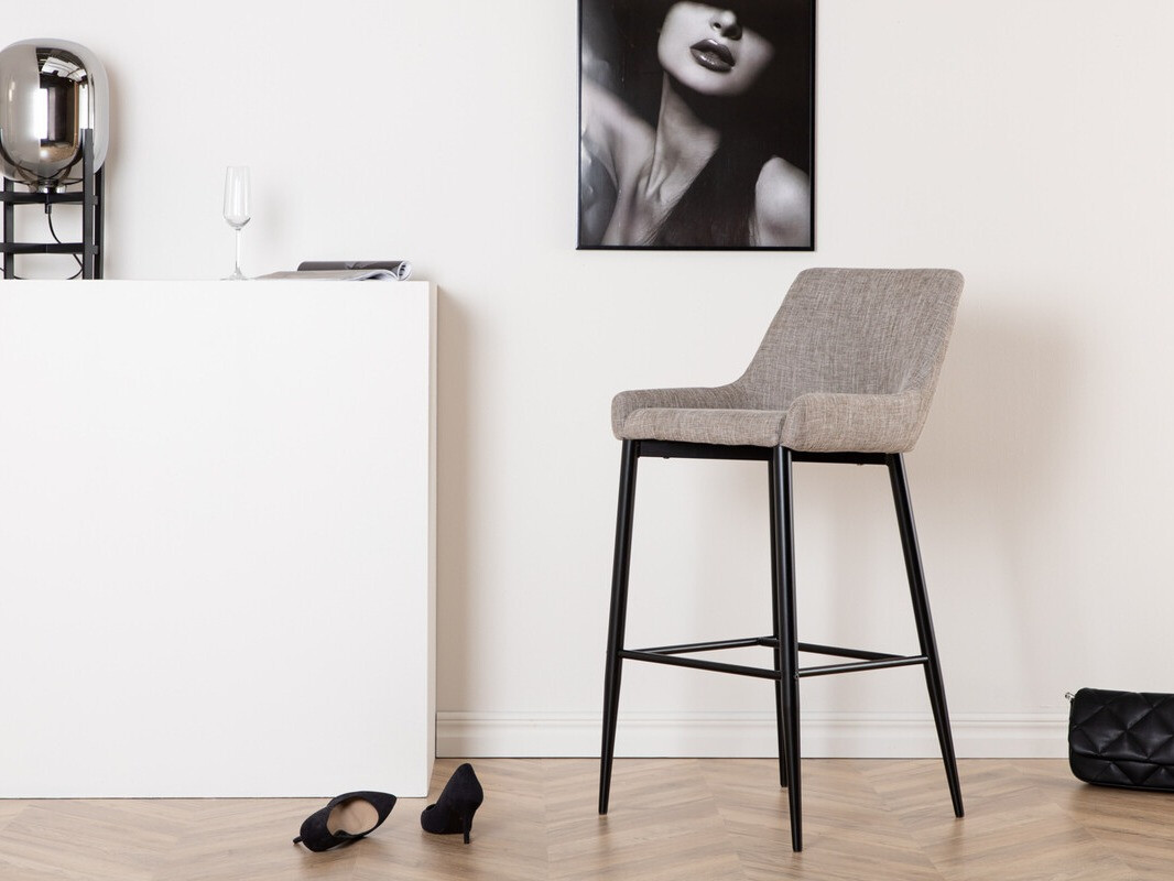 Baro kėdė Dallas 2647 (Smėlinė + Juoda)