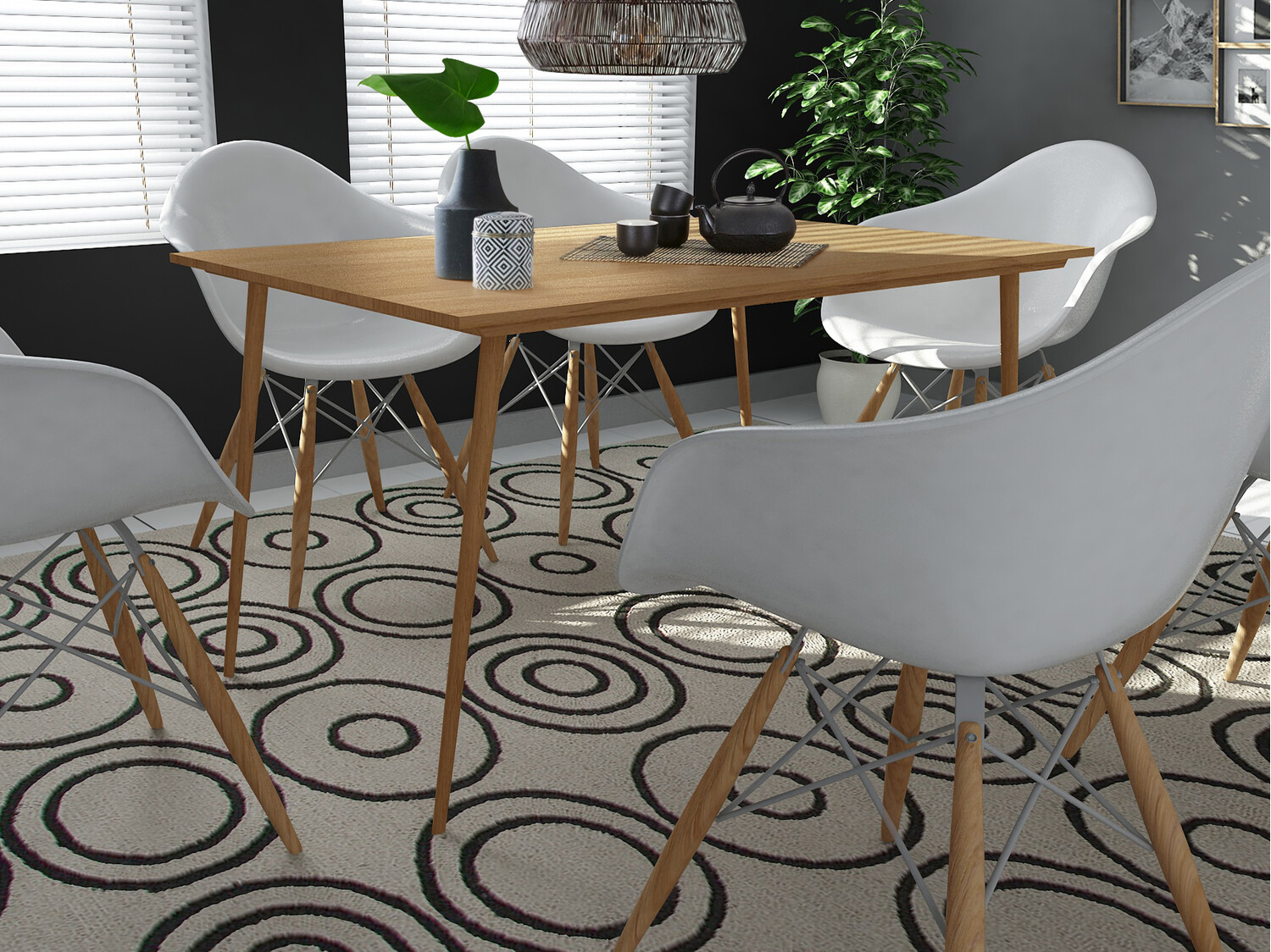 Stalas Denton 760 (Ąžuolas)