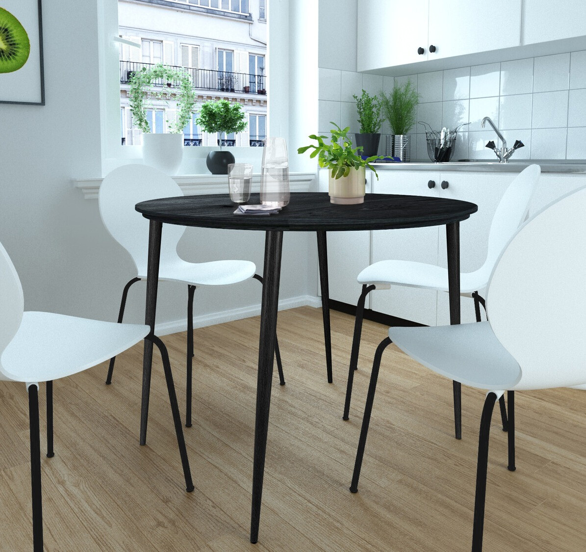 Stalas Denton 761 (Juoda)