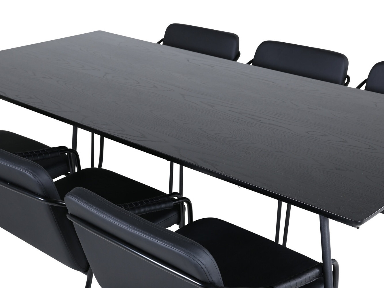 Valgomojo komplektas Dallas 2720 (Juoda)