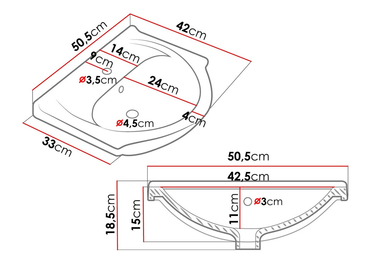 Vonios komplektas Trenton 179