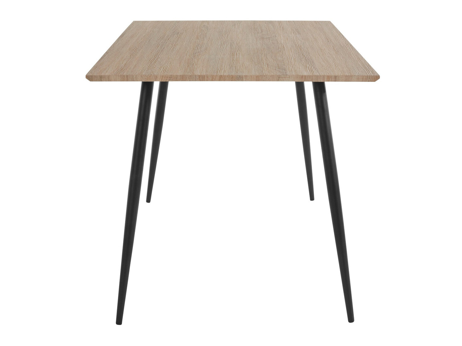 Stalas Denton 1117 (Juoda + Ąžuolas)