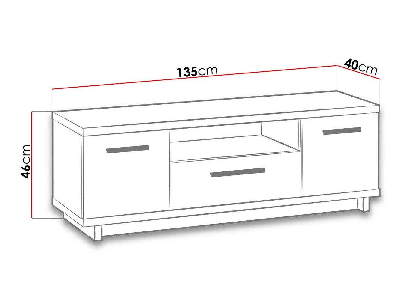 TV staliukas Morlira 105
