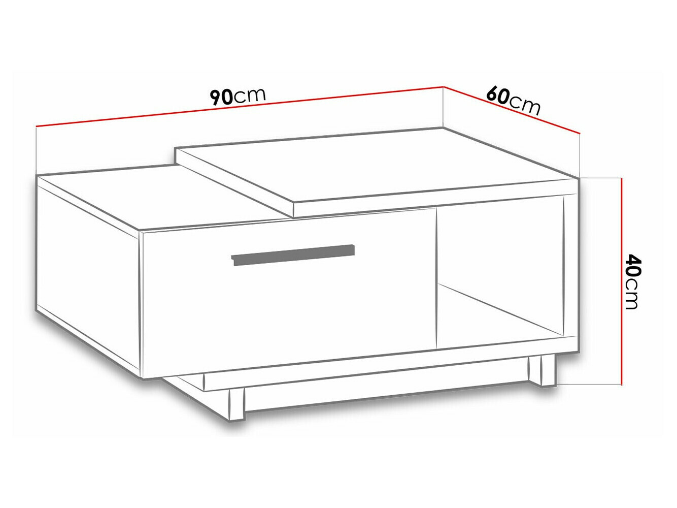 Žurnalinis staliukas Morlira 102