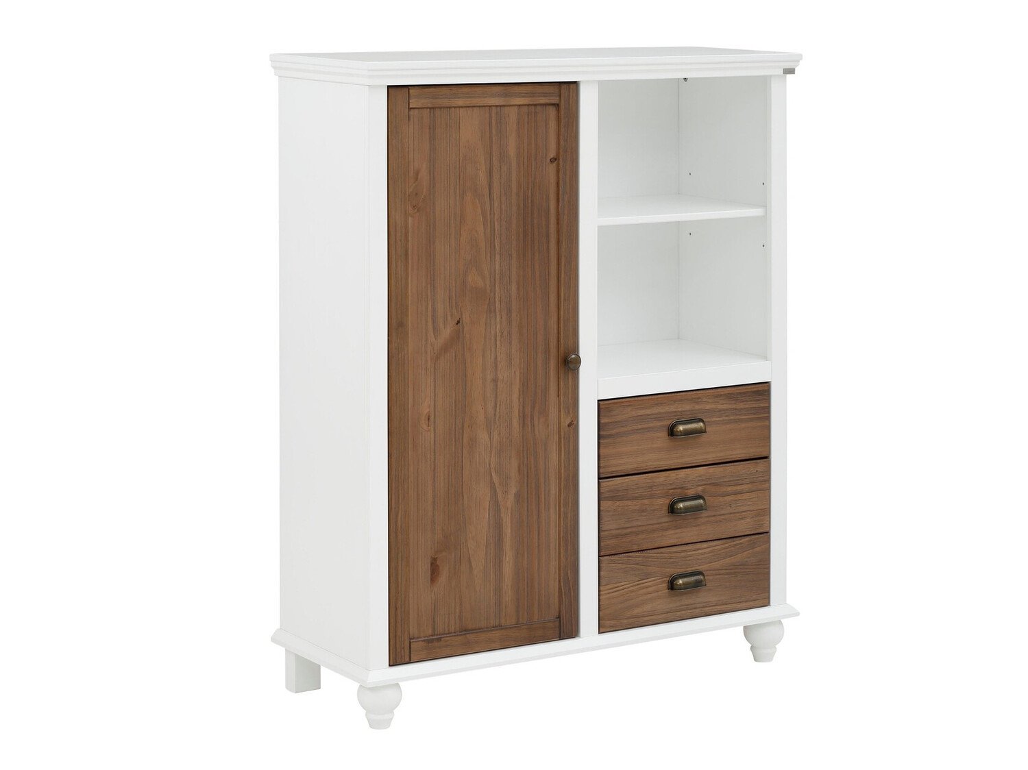 Komoda Tivmeri 103 (Balta + Ruda)