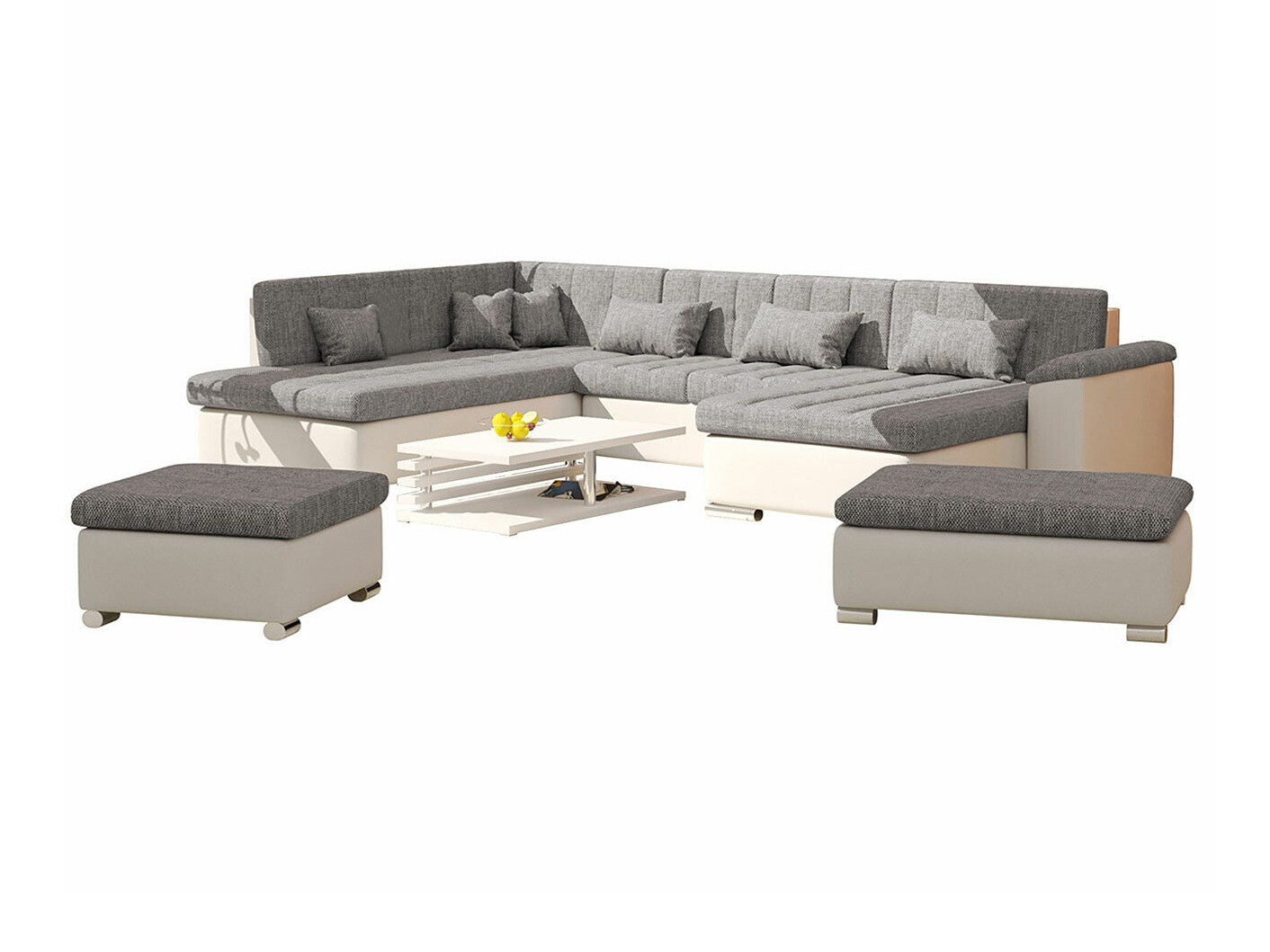 Minkštų baldų komplektas Comfivo Gemma II (Soft 017 + Lawa 05)