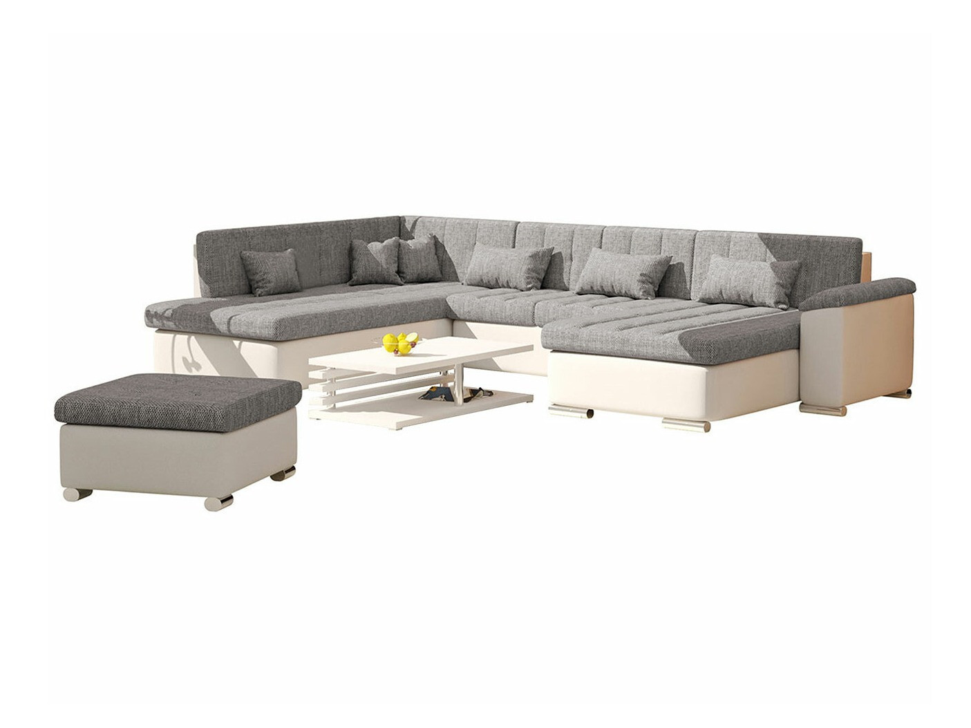 Minkštų baldų komplektas Comfivo Gemma (Soft 017 + Lawa 05)