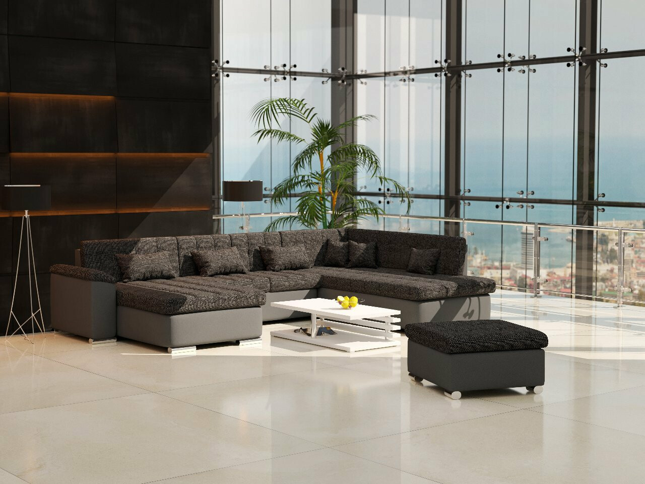 Minkštų baldų komplektas Comfivo Gemma (Soft 020 + Majorka 03)