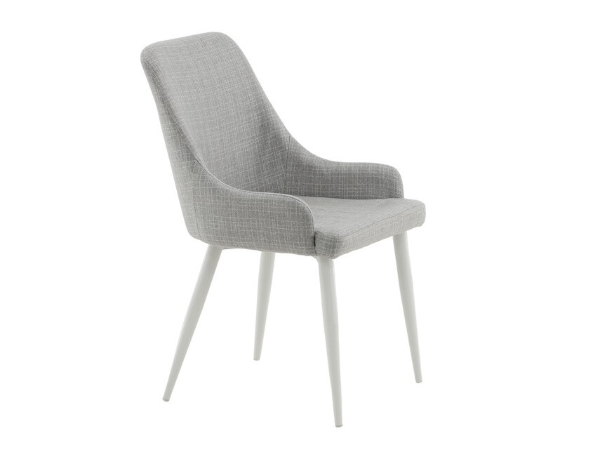 Valgomojo komplektas Dallas 1973 (Balta + Šviesi pilka)