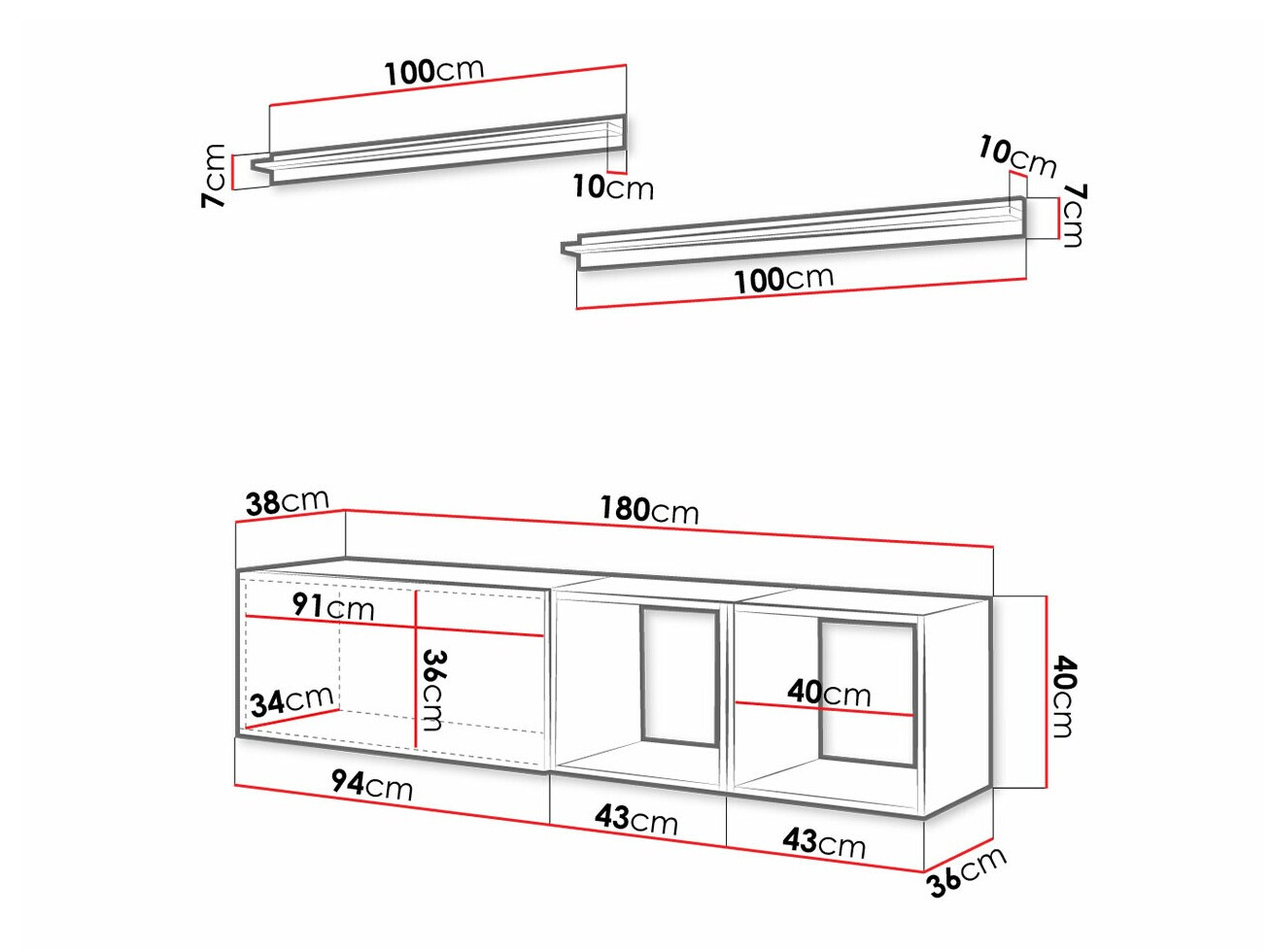Svetainės komplektas Fraga