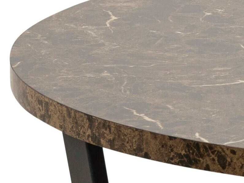 Stalas Norsica 309 (Rudas marmuras + Juoda)