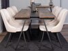Valgomojo komplektas Dallas 1934 (Juoda + Beige)