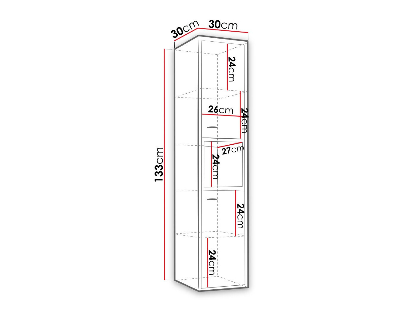 Pakabinama vonios spintelė Baltesi 117 (Juoda + Artisan ąžuolas)