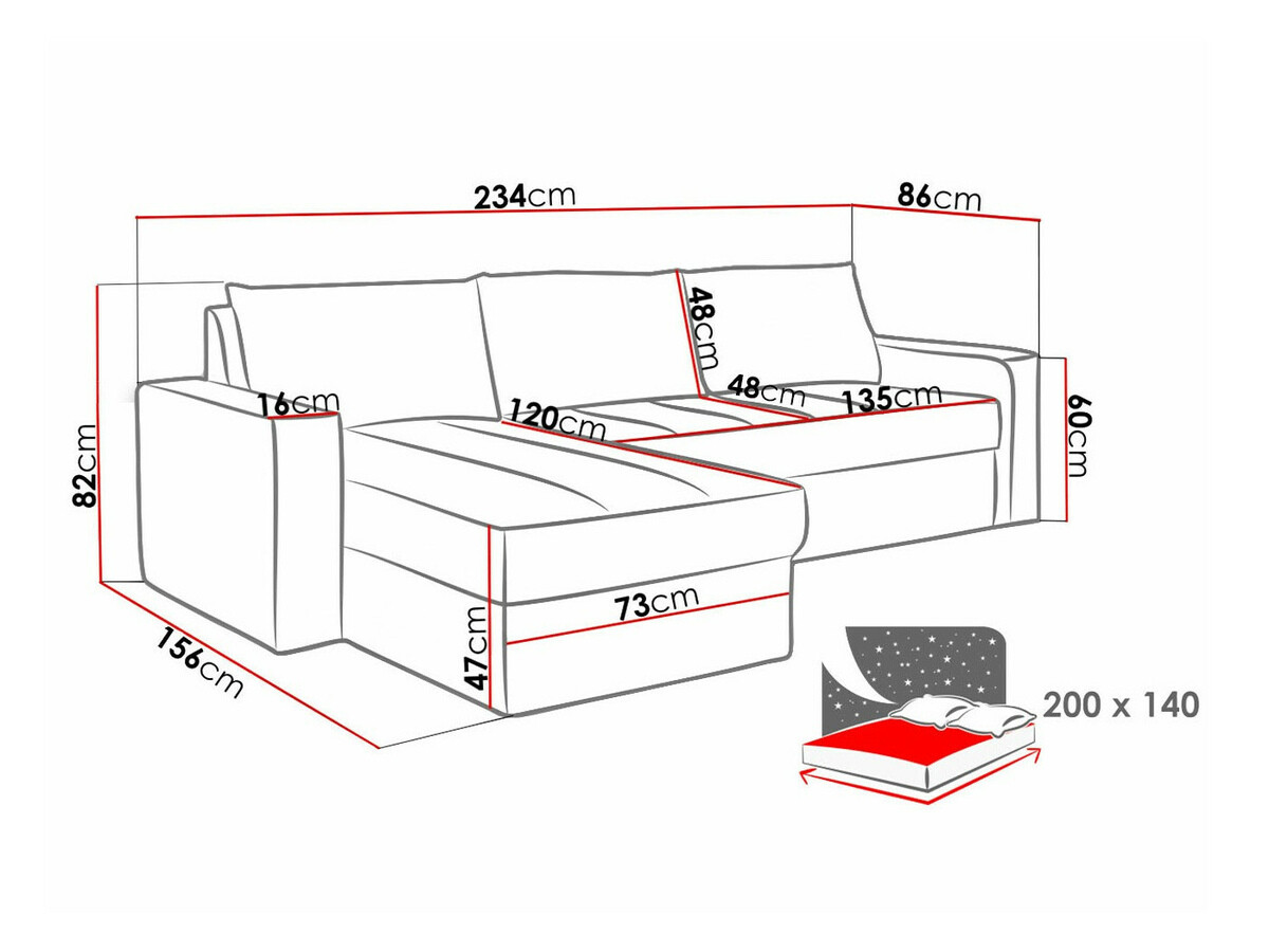 Minkštas kampas Providence 111 (Kašmyras 17 + Kašmyras 15)
