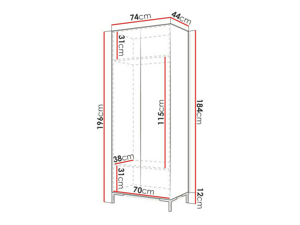 Spinta Nomal I (Juoda + Auksinė)