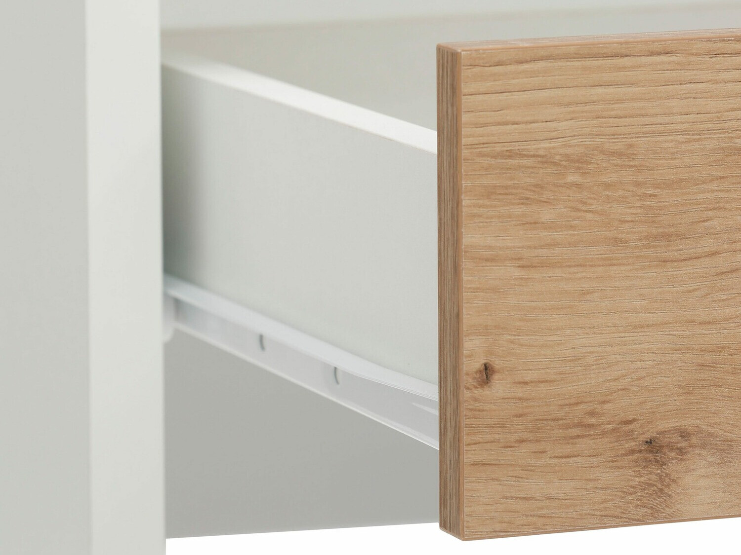 Konsolė Denton 879 (Balta + Artisan ąžuolas)