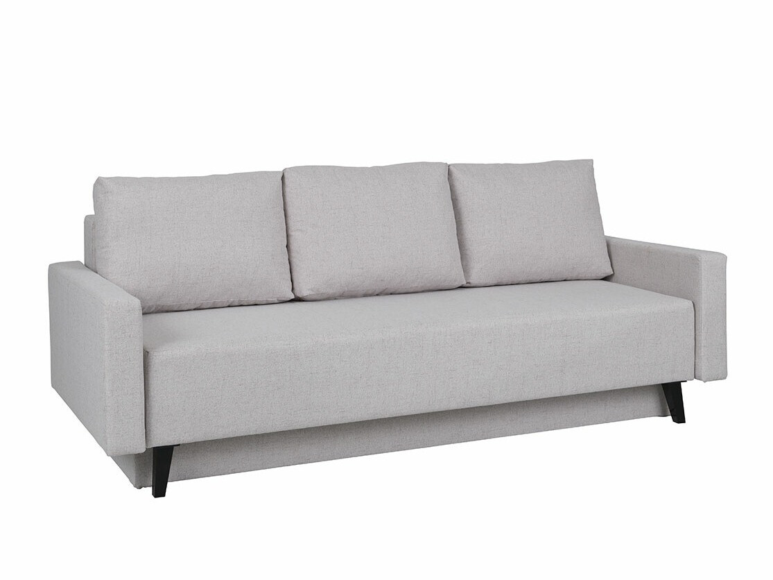 Sofa lova Delbene 129 (Aura 23 + Blizgi juoda)