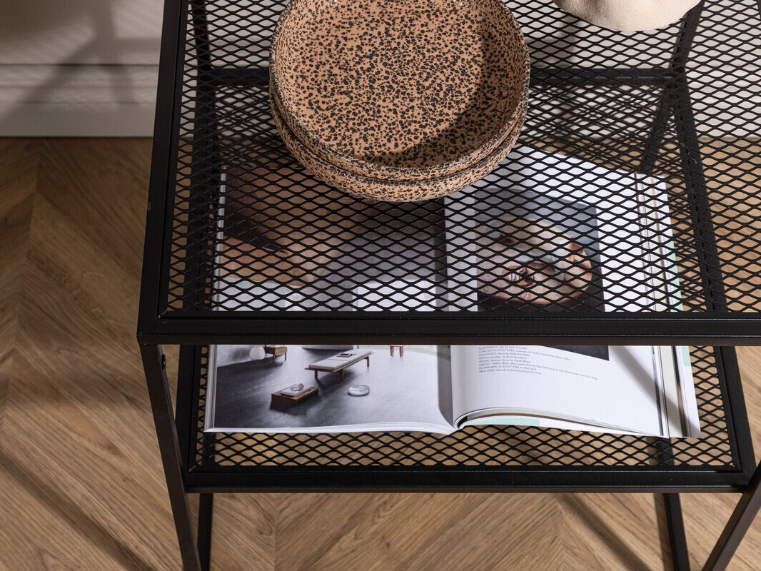 Šoninis staliukas Dallas 3237 (Juoda)