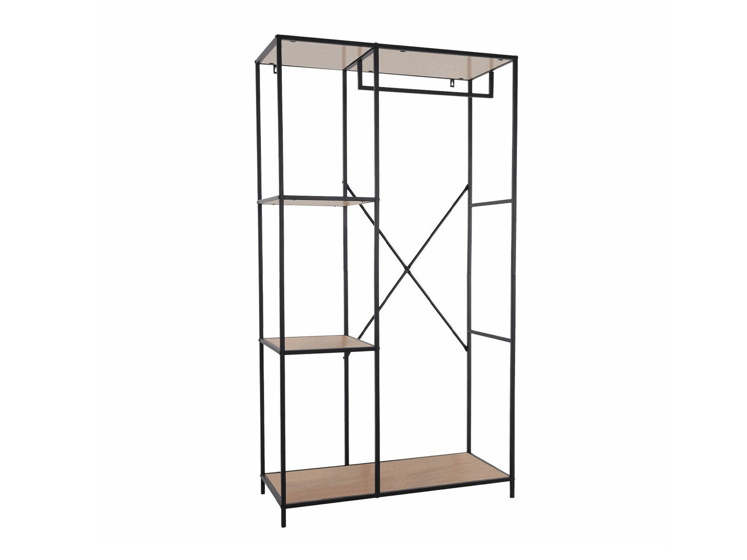 Prieškambario komplektas Richardson A107 (Juoda + Ruda)