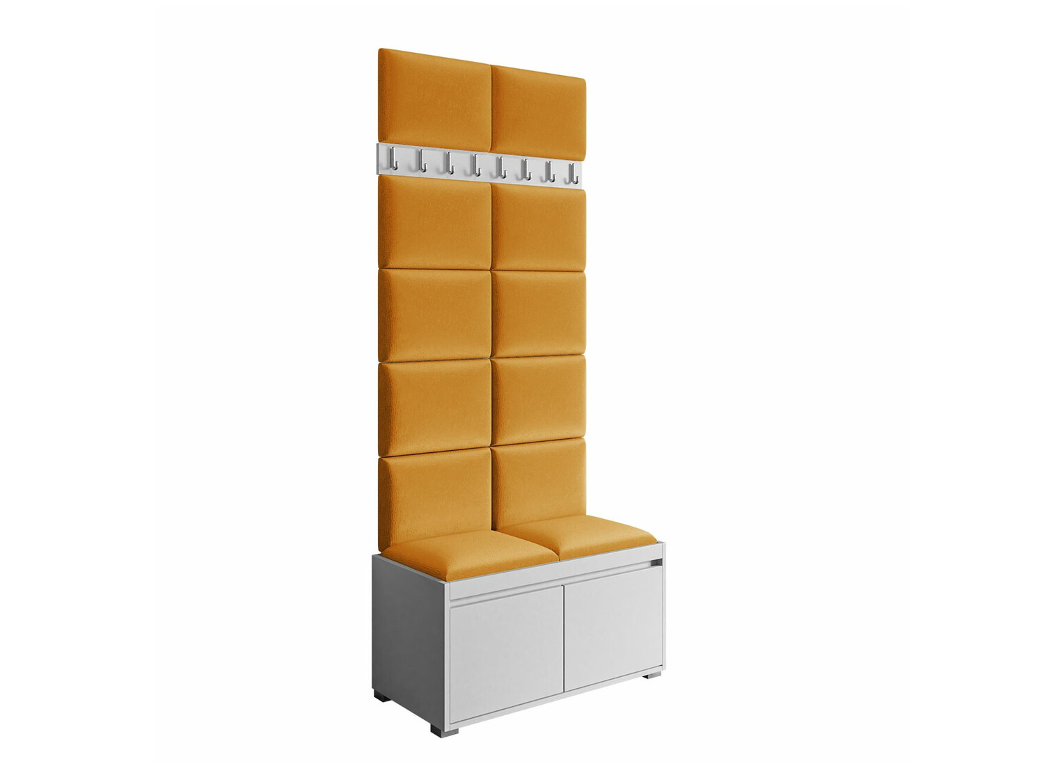 Prieškambario komplektas Comfivo Pinus IV (Balta + Manila 32)