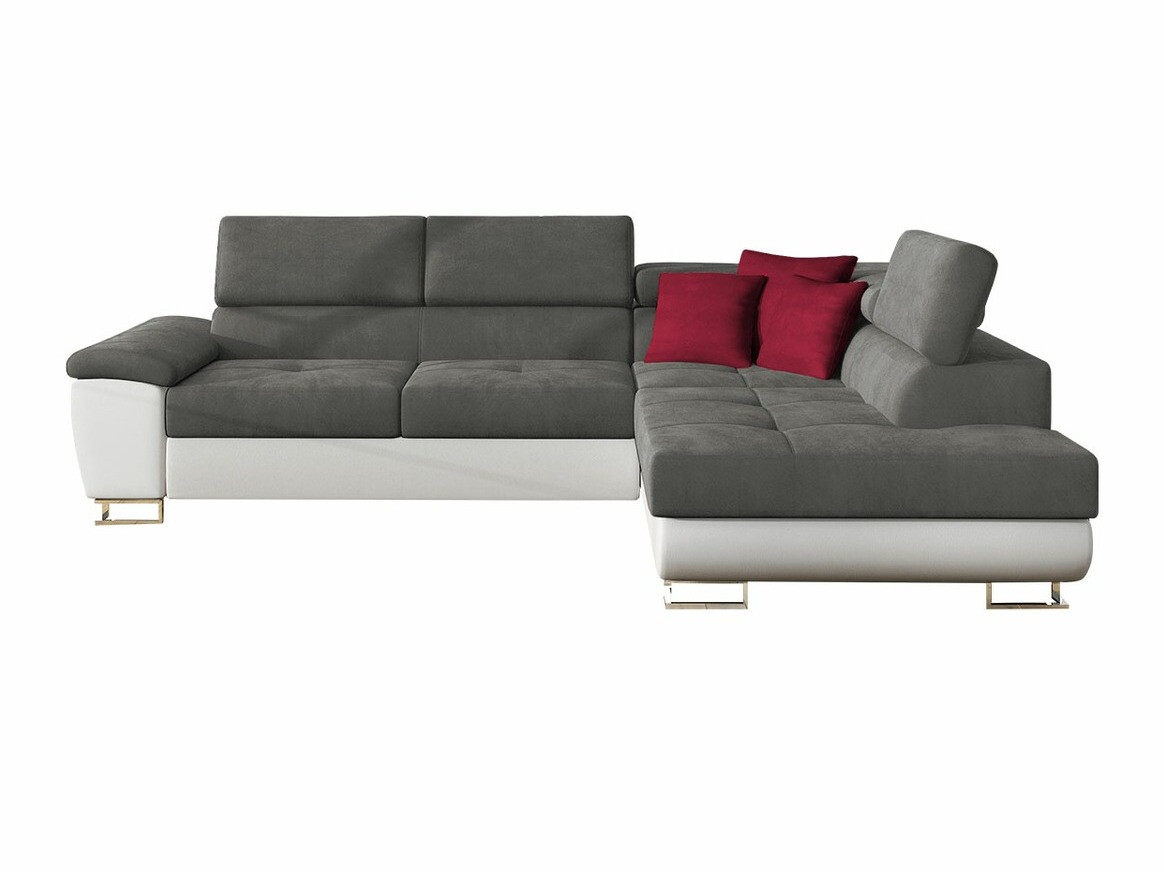 Minkštas kampas Comfivo Ruta II (Soft 017 + Uttario Velvet 2971 + Kronos 02)