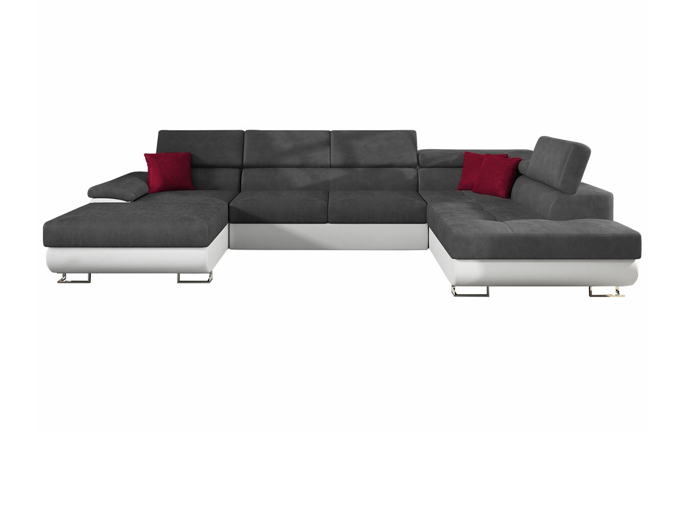 Minkštas kampas Comfivo Ruta IV (Soft 017 + Uttario Velvet 2971 + Kronos 02)