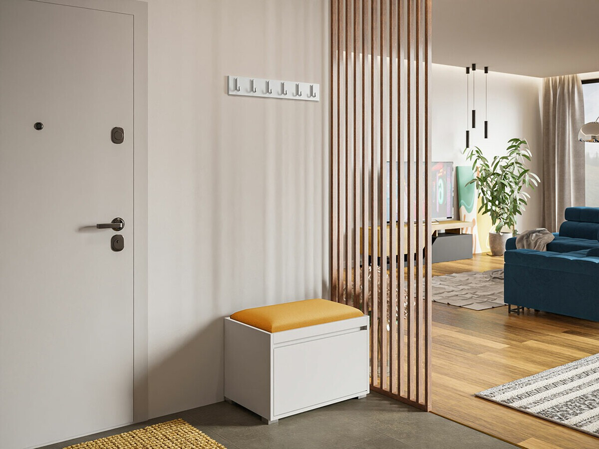 Prieškambario komplektas Comfivo Pinus VIII (Balta + Manila 32)