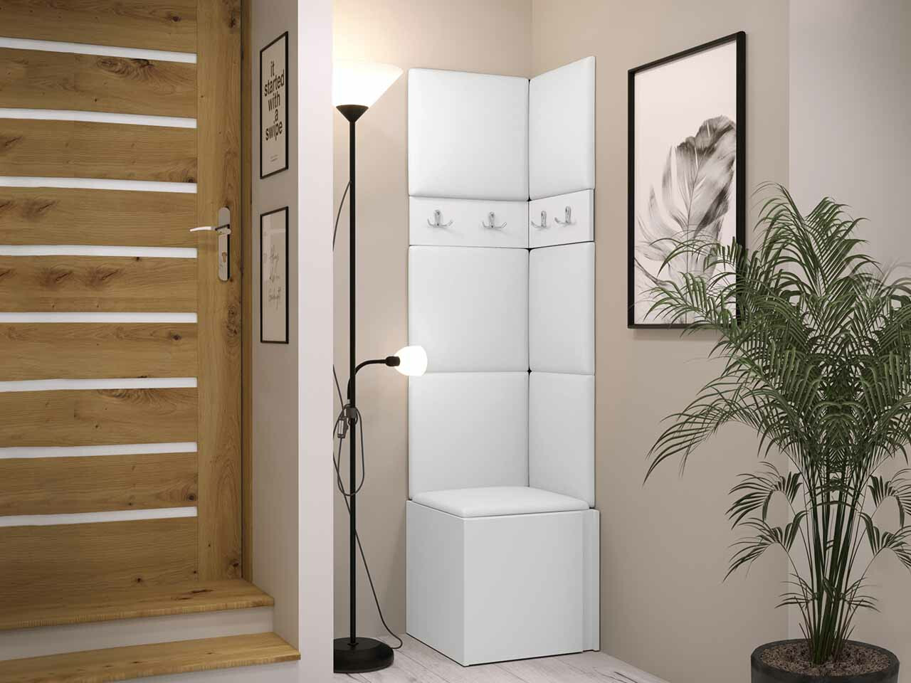 Prieškambario komplektas Hartford 347 (Balta)