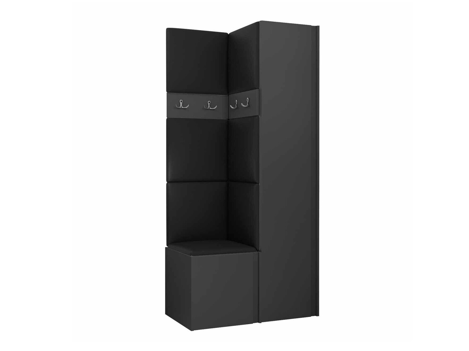 Prieškambario komplektas Pinis XXIV (Grafitas)