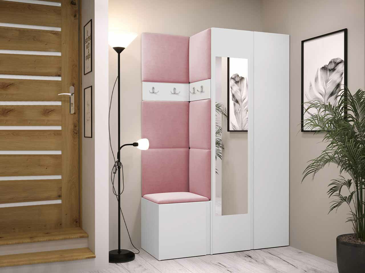 Prieškambario komplektas Hartford 350 (Balta)