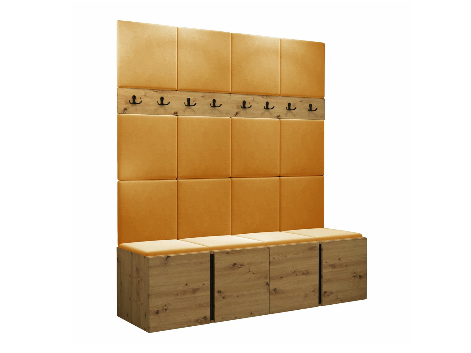 Prieškambario komplektas Pinis V (Artisan ąžuolas)