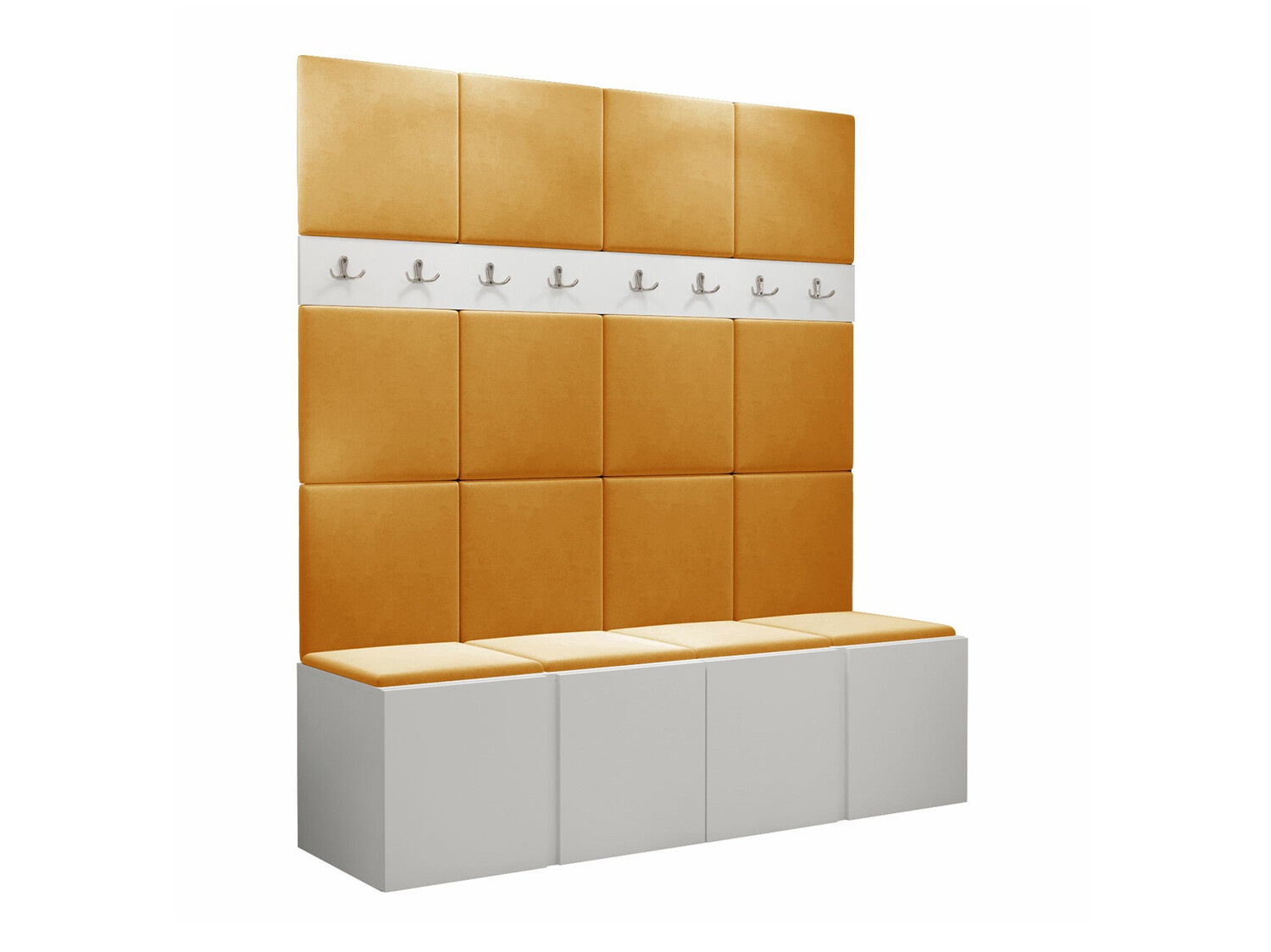 Prieškambario komplektas Pinis V (Balta)