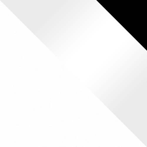 Pakabinama spintelė Charlotte 100 (Balta + Blizgi balta + Juoda)