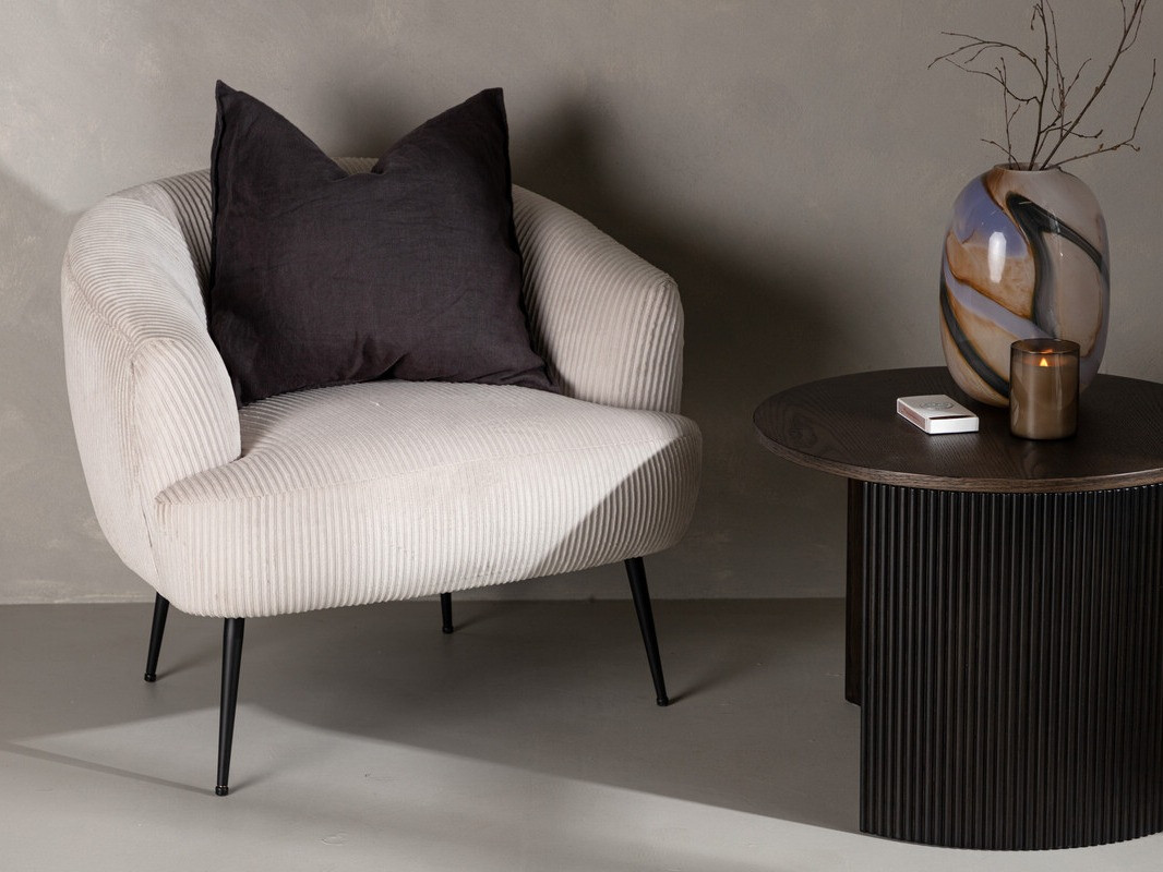 Fotelis Dallas 3172 (Smėlinė + Juoda)