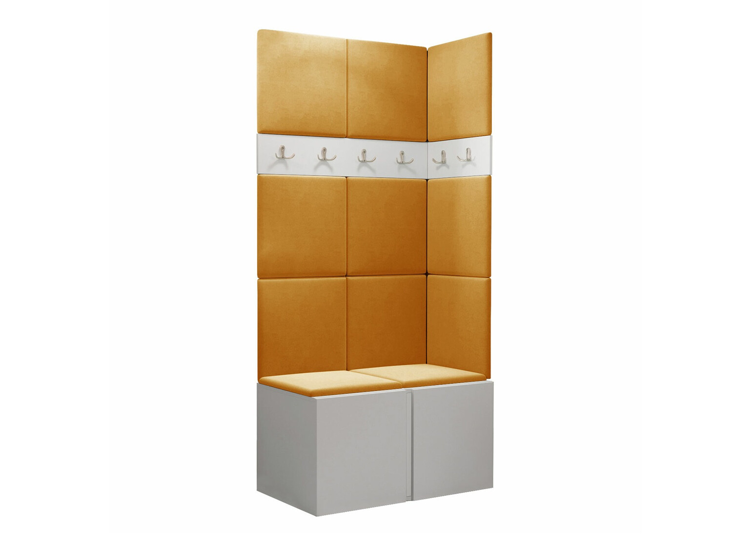 Prieškambario komplektas Pinis I (Balta)