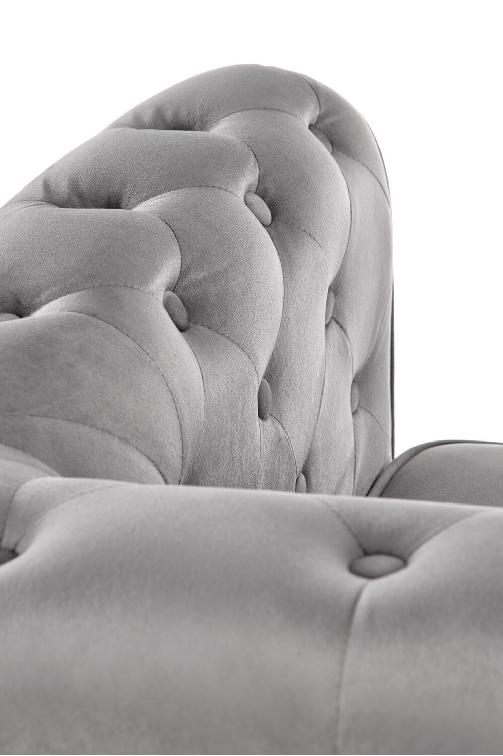 Chesterfield fotelis Houston 1352 (Pilka)