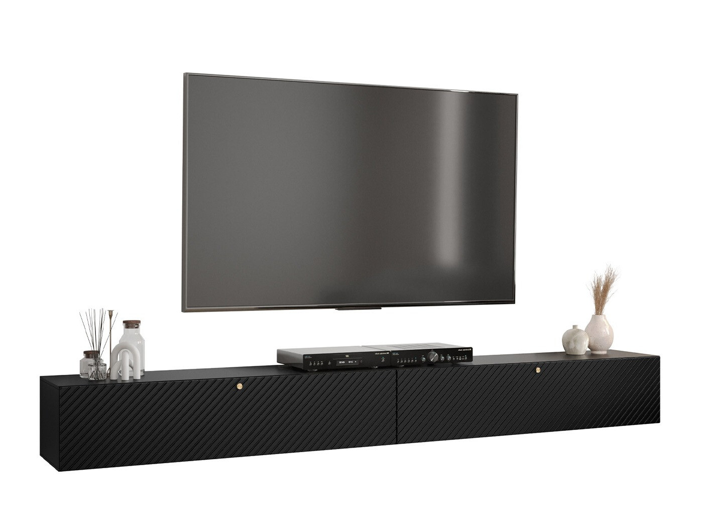 TV staliukas Elblaru 123 (Juoda)