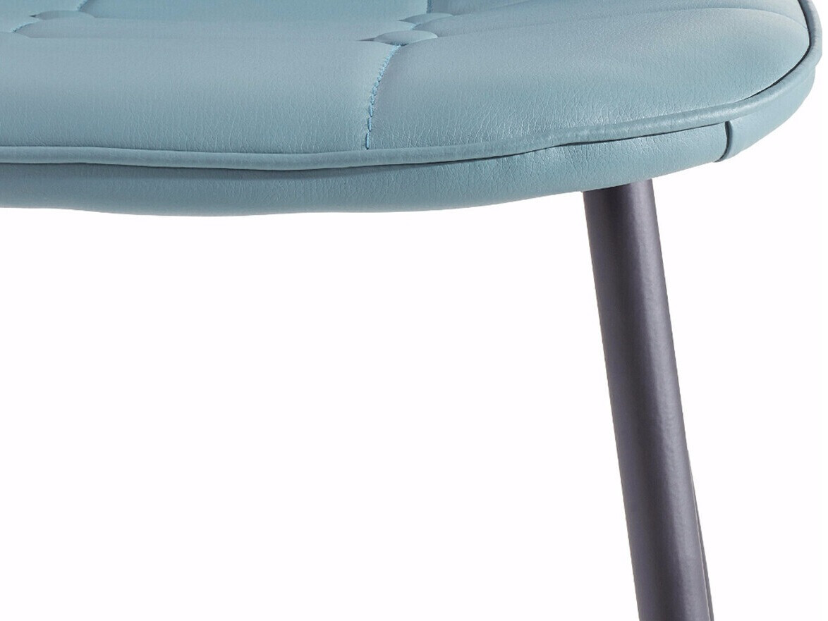 Valgomojo komplektas Denton 275 (Balta + Juoda + Turkis)