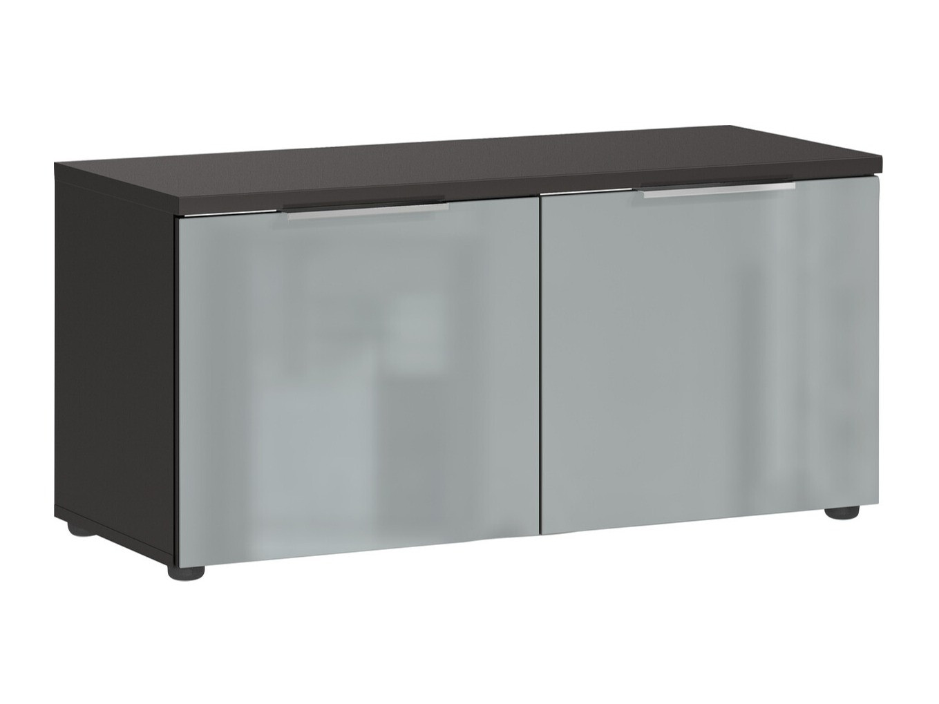 Batų dėžė Fivsori 106 (Blizgi pilka + Grafitas)