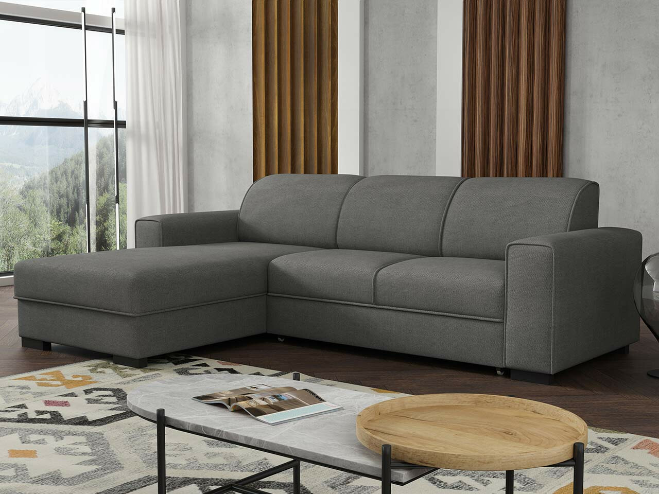 Minkštas kampas Columbus 186 (Crown 18)