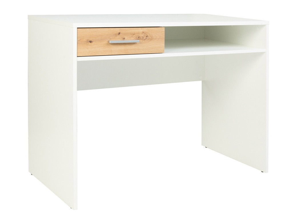 Darbo stalas Boston 427 (Balta + Artisan ąžuolas)